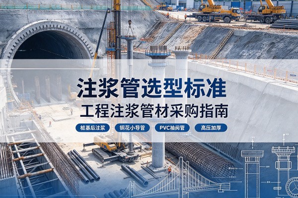 吉首注浆管选型标准