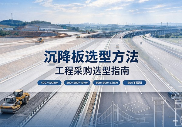 吉首沉降板选择方法